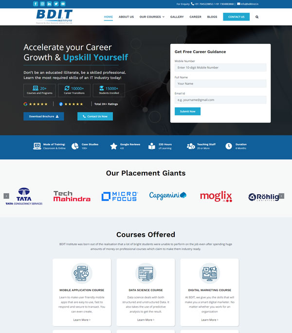 Website Design & Development Services