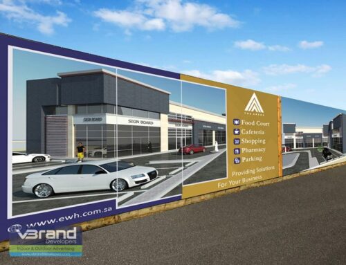 Outdoor Hoarding and Banner Design for Arena